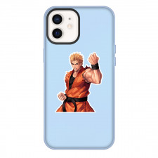 The King of Fighters Ryo Sakazaki Phone Case For iPhone Samsung Galaxy Pixel OnePlus Vivo Xiaomi Asus Sony Motorola Nokia - Ryo Sakazaki Fighting Posture Sticker