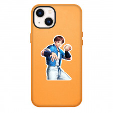 The King of Fighters Sie Kensou Phone Case For iPhone Samsung Galaxy Pixel OnePlus Vivo Xiaomi Asus Sony Motorola Nokia - Sie Kensou In A Fighting Posture Sticker