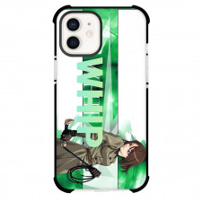 The King of Fighters Whip Phone Case For iPhone Samsung Galaxy Pixel OnePlus Vivo Xiaomi Asus Sony Motorola Nokia - Whip Looking Back On Green Effect Poster