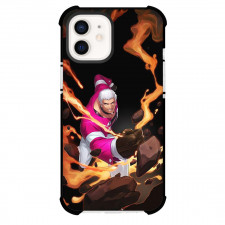 The King of Fighters Yashiro Nanakase Phone Case For iPhone Samsung Galaxy Pixel OnePlus Vivo Xiaomi Asus Sony Motorola Nokia - Yashiro Nanakase With White Hair And Pink Outfit Illustration Art