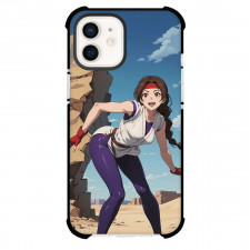 The King of Fighters Yuri Sakazaki Phone Case For iPhone Samsung Galaxy Pixel OnePlus Vivo Xiaomi Asus Sony Motorola Nokia - Yuri Sakazaki Wears Purple Costume Cartoon Art Poster