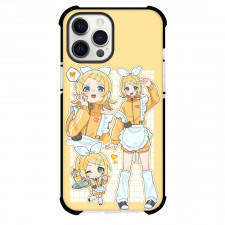Kagamine Rin & Len Phone Case For iPhone Samsung Galaxy Pixel OnePlus Vivo Xiaomi Asus Sony Motorola Nokia - Kagamine Rin & Len Kagamine Rin Sticker Art Collage