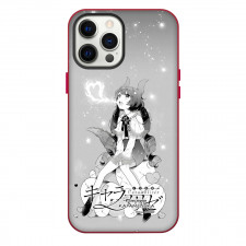 Kaiju Girl Caramelise Kuroe Akaishi Phone Case For iPhone Samsung Galaxy Pixel OnePlus Vivo Xiaomi Asus Sony Motorola Nokia - Kuroe Akaishi Grayscale Stars Heart Breath Anime Poster