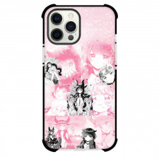 Kaiju Girl Caramelise Kuroe Akaishi Phone Case For iPhone Samsung Galaxy Pixel OnePlus Vivo Xiaomi Asus Sony Motorola Nokia - Kuroe Akaishi Pink Manga Collage Kawaii Anime Art Poster