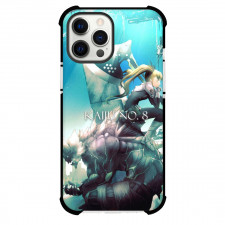 Kaiju No.8 Kikoru Shinomiya For iPhone Samsung Galaxy Pixel OnePlus Vivo Xiaomi Asus Sony Motorola Nokia - Kikoru Shinomiya And Kaiju No.8 Sitting Illustration