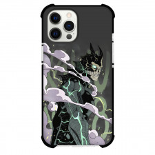 Kaiju No.8 For iPhone Samsung Galaxy Pixel OnePlus Vivo Xiaomi Asus Sony Motorola Nokia - Kaiju No.8 Side Portrait Green Background