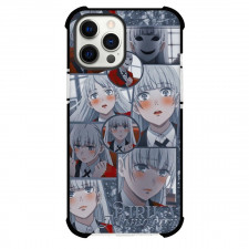 Kakegurui Ririka Momobami Phone Case For iPhone Samsung Galaxy Pixel OnePlus Vivo Xiaomi Asus Sony Motorola Nokia - Ririka Momobami Mask and Blush Collage