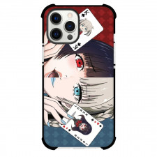 Kakegurui Yumeko Jabami Phone Case For iPhone Samsung Galaxy Pixel OnePlus Vivo Xiaomi Asus Sony Motorola Nokia - Yumeko Jabami & Kirari Momobami Holding Cards