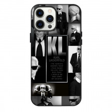 Karl Lagerfeld Phone Case For iPhone Samsung Galaxy Pixel OnePlus Vivo Xiaomi Asus Sony Motorola Nokia - Legend Phrase Portrait Collage