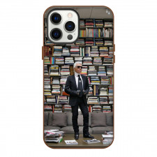 Karl Lagerfeld Phone Case For iPhone Samsung Galaxy Pixel OnePlus Vivo Xiaomi Asus Sony Motorola Nokia - Library Fierce Portrait