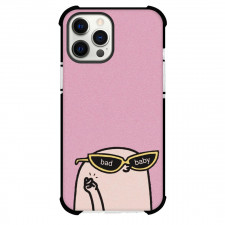 Ketnipz Phone Case For iPhone Samsung Galaxy Pixel OnePlus Vivo Xiaomi Asus Sony Motorola Nokia - Ketnipz Bad Boy Sticker On Pink Background