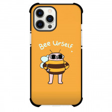 Ketnipz Phone Case For iPhone Samsung Galaxy Pixel OnePlus Vivo Xiaomi Asus Sony Motorola Nokia - Ketnipz Be Urself Drawing On Orange Background