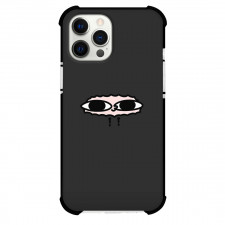 Ketnipz Phone Case For iPhone Samsung Galaxy Pixel OnePlus Vivo Xiaomi Asus Sony Motorola Nokia - Ketnipz Minimalist Eyes On Dark Background