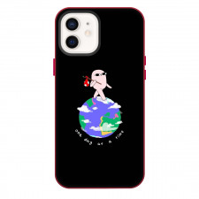 Ketnipz Phone Case For iPhone Samsung Galaxy Pixel OnePlus Vivo Xiaomi Asus Sony Motorola Nokia - Ketnipz One Day At A Time Illustration Art On Black Background