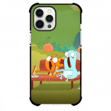 Kiff Phone Case For iPhone And Samsung Galaxy Devices - Kiff And Barry Buns Eating Sandwich Sitting On A Bench