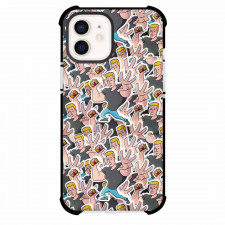 King of the Hill Phone Case For iPhone Samsung Galaxy Pixel OnePlus Vivo Xiaomi Asus Sony Motorola Nokia - Boomhauer Mania Sticker Collage