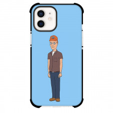 King of the Hill Phone Case For iPhone Samsung Galaxy Pixel OnePlus Vivo Xiaomi Asus Sony Motorola Nokia - Dale Gribble Standing On Skyblue Background