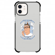 King of the Hill Phone Case For iPhone Samsung Galaxy Pixel OnePlus Vivo Xiaomi Asus Sony Motorola Nokia - Hank Hill Taste The Meat Not The Heat Sticker
