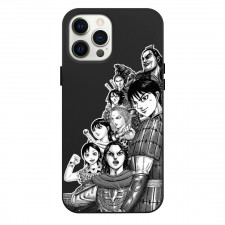 Kingdom Phone Case For iPhone Samsung Galaxy Pixel OnePlus Vivo Xiaomi Asus Sony Motorola Nokia - Kingdom Characters Fierce Grayscale Sticker