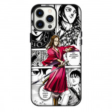 Kingdom Mou Ten Phone Case For iPhone Samsung Galaxy Pixel OnePlus Vivo Xiaomi Asus Sony Motorola Nokia - Mou Ten Fierce Portrait Comic Background