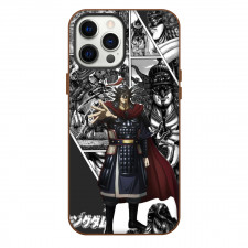 Kingdom Ou Sen Phone Case For iPhone Samsung Galaxy Pixel OnePlus Vivo Xiaomi Asus Sony Motorola Nokia - Ou Sen Fierce Portrait Comic Background