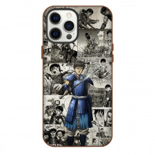 Kingdom Ri Shin Phone Case For iPhone Samsung Galaxy Pixel OnePlus Vivo Xiaomi Asus Sony Motorola Nokia - Ri Shin Fierce Portrait Comic Background