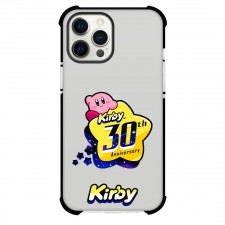 Kirby Phone Case For iPhone And Samsung Galaxy Devices - Kirby 30th Anniversary Logo Sticker