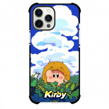 Kirby Phone Case For iPhone And Samsung Galaxy Devices - Farmer Kirby Cartoon Art