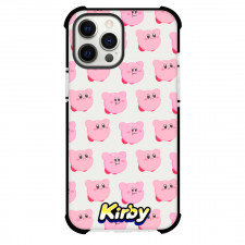 Kirby Phone Case For iPhone And Samsung Galaxy Devices - Kirby Floating Pattern Art