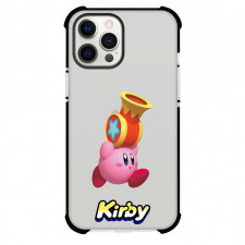 Kirby Phone Case For iPhone And Samsung Galaxy Devices - Kirby Holding Crackler Sticker