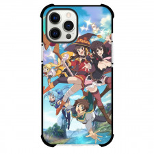 KonoSuba Case For iPhone Samsung Galaxy Pixel OnePlus Vivo Xiaomi Asus Sony Motorola Nokia - Characters Fly Around Lake