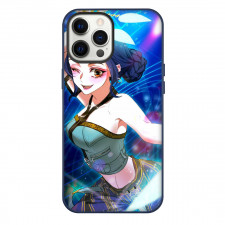 K-Pop Demon Hunters Zoey Phone Case For iPhone Samsung Galaxy Pixel OnePlus Vivo Xiaomi Asus Sony Motorola Nokia - Smile Portrait Magic