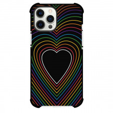 LGBTQ Pride Month Phone Case For iPhone Samsung Galaxy Pixel OnePlus Vivo Xiaomi Asus Sony Motorola Nokia - LGBTQ Power Pride Hearts