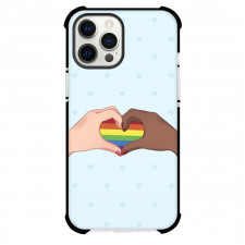 LGBTQ Pride Month Phone Case For iPhone Samsung Galaxy Pixel OnePlus Vivo Xiaomi Asus Sony Motorola Nokia - LGBTQ Pride Rainbow Heart