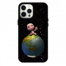 LittleBigPlanet Sackboy Phone Case For iPhone Samsung Galaxy Pixel OnePlus Vivo Xiaomi Asus Sony Motorola Nokia - Sackboy Float Sitting Space Poster