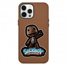 LittleBigPlanet Sackboy Phone Case For iPhone Samsung Galaxy Pixel OnePlus Vivo Xiaomi Asus Sony Motorola Nokia - Sackboy Smiling Portrait Sticker