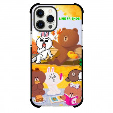 LINE Friends Phone Case For iPhone And Samsung Galaxy Devices - LINE Friends Hangout In A Park Poster
