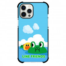 LINE Friends Leonard Phone Case For iPhone And Samsung Galaxy Devices - Leonard And Sally Swimming Poster