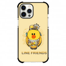 LINE Friends Sally Phone Case For iPhone And Samsung Galaxy Devices - Sally Standing On Beige Background