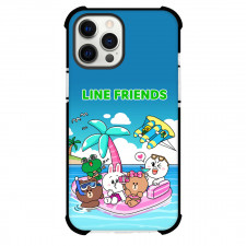 LINE Friends Phone Case For iPhone And Samsung Galaxy Devices - LINE Friends Spending Summer Vacation
