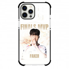 T1 Faker Phone Case For iPhone Samsung Galaxy Pixel OnePlus Vivo Xiaomi Asus Sony Motorola Nokia - Faker Finals MVP Poster White Background