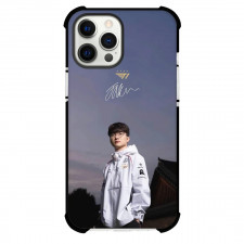 T1 Faker Phone Case For iPhone Samsung Galaxy Pixel OnePlus Vivo Xiaomi Asus Sony Motorola Nokia - Faker Portrait Dusk Background