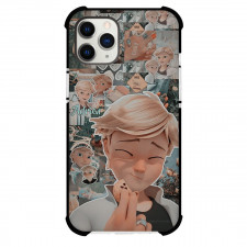 Miraculous Ladybug Adrien Agreste Phone Case For iPhone Samsung Galaxy Pixel OnePlus Vivo Xiaomi Asus Sony Motorola Nokia - Miraculous Ladybug Adrien Agreste Eating Cookie Collage Poster