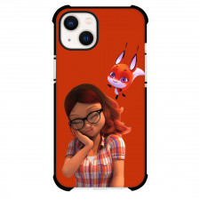 Miraculous Ladybug Phone Case For iPhone Samsung Galaxy Pixel OnePlus Vivo Xiaomi Asus Sony Motorola Nokia - Miraculous Ladybug Alya Cesaire And Trixx On Red Background