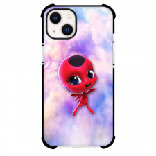Miraculous Ladybug Tikki Phone Case For iPhone Samsung Galaxy Pixel OnePlus Vivo Xiaomi Asus Sony Motorola Nokia - Miraculous Ladybug Tikki Flying In The Sky Poster