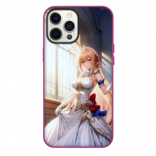 Our Last Crusade Or The Rise Of A New World Aliceliese Lou Nebulis IX Phone Case For iPhone Samsung Galaxy Pixel OnePlus Vivo Xiaomi Asus Sony Motorola Nokia - Aliceliese Lou Nebulis IX Wear White Costume Anime Art