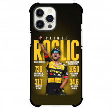 Le Tour De France Primoz Roglic Phone Case For iPhone Samsung Galaxy Pixel OnePlus Vivo Xiaomi Asus Sony Motorola Nokia - Primoz Roglic Milano Torino 2021 Winner Performance Data Poster