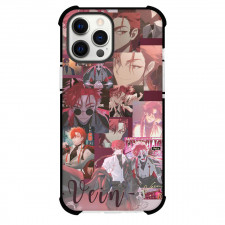 Link Click Vein Phone Case For iPhone Samsung Galaxy Pixel OnePlus Vivo Xiaomi Asus Sony Motorola Nokia - Vein Red Hair and Dark Glasses Collage