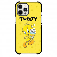 Looney Tunes Tweety Phone Case For iPhone Samsung Galaxy Pixel OnePlus Vivo Xiaomi Asus Sony Motorola Nokia - Tweety have Popcorn