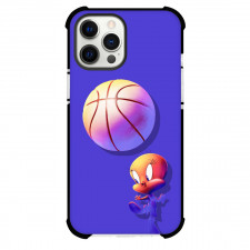 Looney Tunes Tweety Phone Case For iPhone Samsung Galaxy Pixel OnePlus Vivo Xiaomi Asus Sony Motorola Nokia - Tweety Play with Basketball